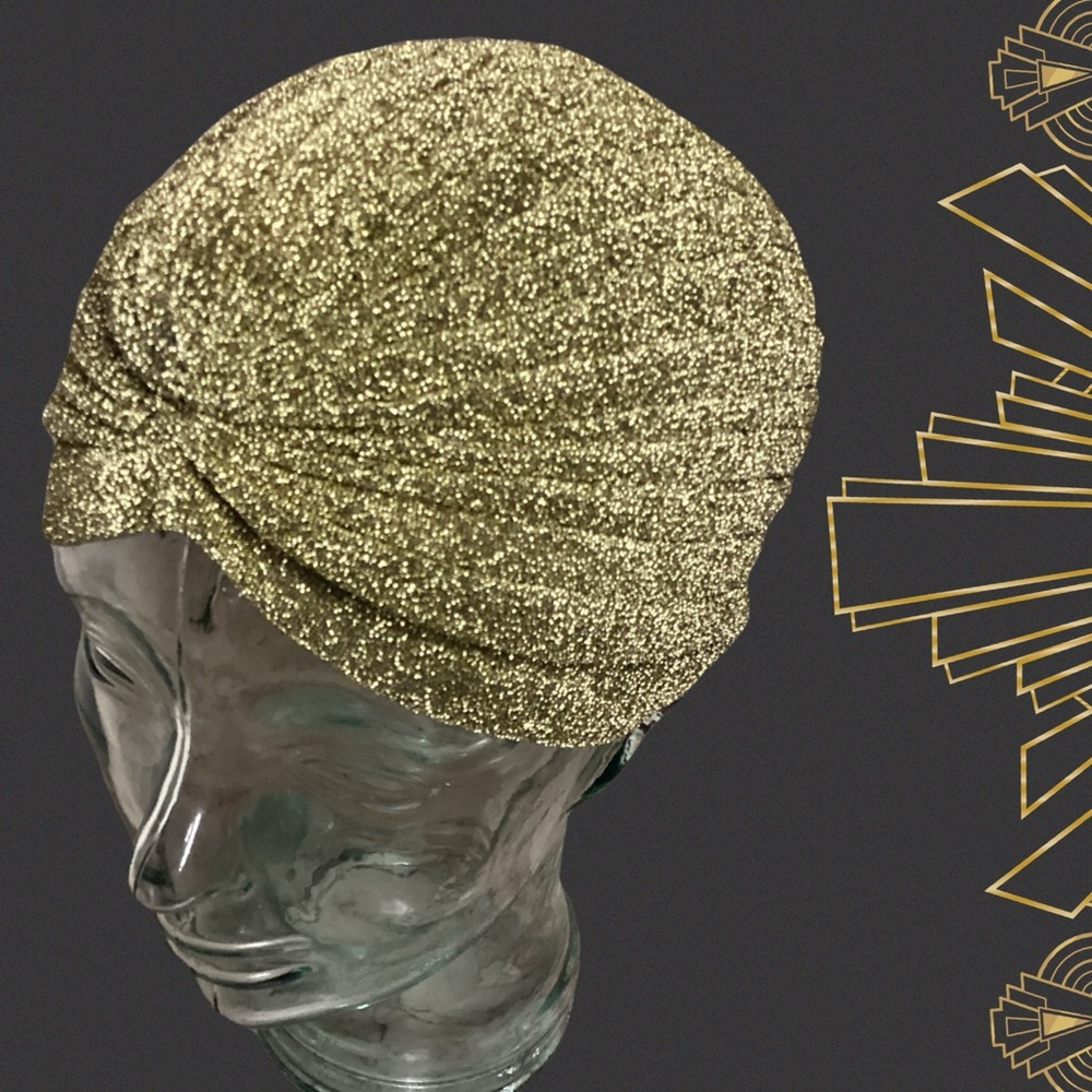 💢(2)Vintage Boudoir Turban